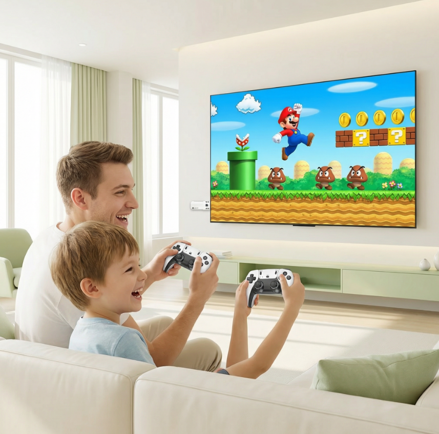 קונסולת סטיקפליי - 40,000 משחקים נוסטלגים על מסך הטלוויזיה