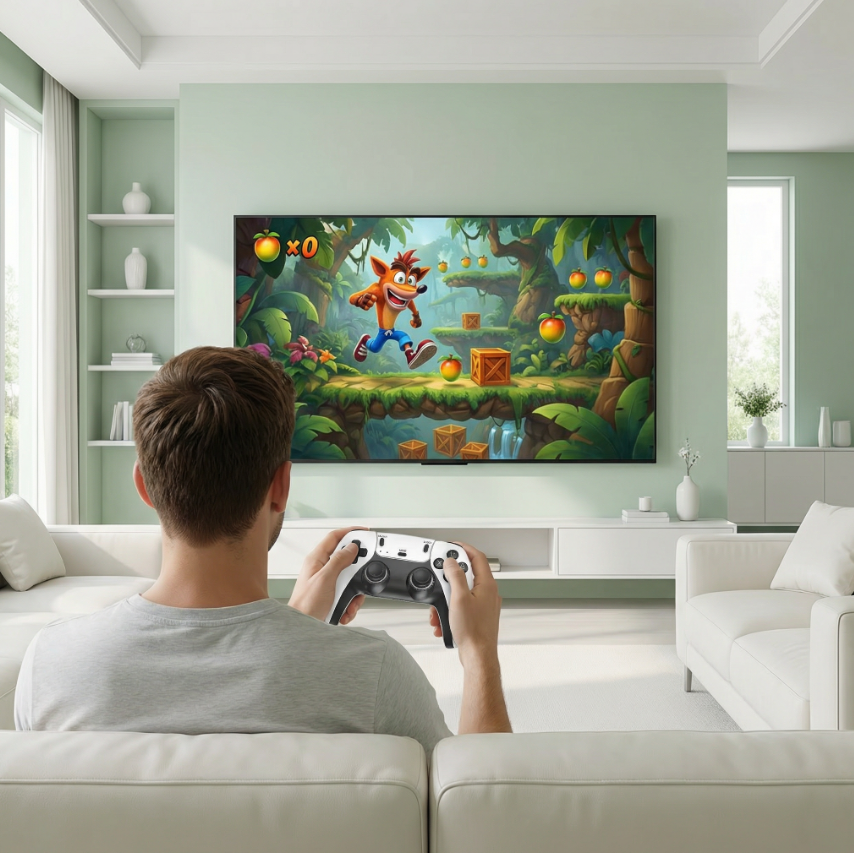 קונסולת סטיקפליי - 40,000 משחקים נוסטלגים על מסך הטלוויזיה